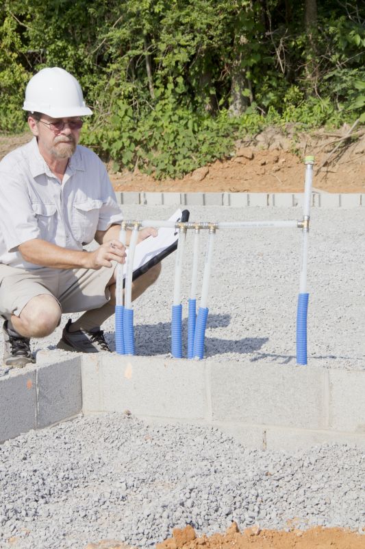 Water Line Installation detail